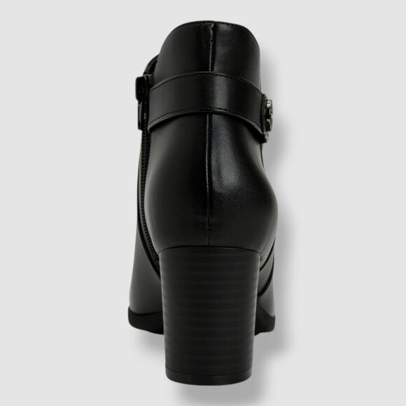 Giani Bernini Memory Foam Artemyss Booties Chocolate Size 8M - F53 - Picture 3 of 4